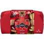 Old Spice Captain 2in1 Duschgel und Shampoo 250 ml + Antitranspirant Deodorant Stick 50 ml + Deodorant Spray 150 ml + Kosmetiktasche, Kosmetikset für Männer