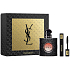 Yves Saint Laurent Opium Black parfémovaná voda 30 ml + Volume Effect řasenka 2 ml, dárková sada pro ženy