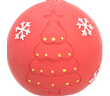 Trixie XMas Ball Latex Weihnachtskugel für Hunde 8 cm
