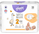 Bella Happy Mini 2 3 - 6 kg Windelhosen für Kinder 38 Stück