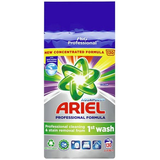 Ariel Profi Color Waschmittel für Buntwäsche 130 Dosen 7,15 kg