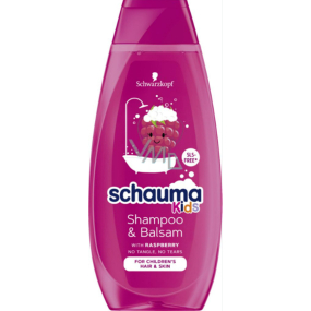 Schauma Raspberry - Himbeer Shampoo und Haarspülung für Kinder 400 ml