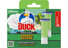 Duck WC Block Fresh Discs Garden Escape, Nachfüller 2× 36 ml