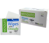 Trixline TR C 354 Moskito-Feuchttücher mit Citronella 50 Stück