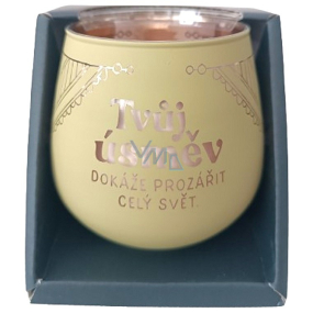 Albi Spiegelkerzenhalter Dein Lächeln 9 cm