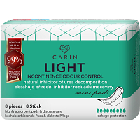 Carin Light Incontinence Odour Control 8ks