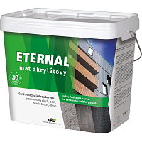 Eternal mat akrylátový univerzální farba na dřevo kov beton, 06 grün, 10 kg