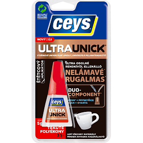 Ceys Ultraunick Liq Sekundenkleber mit Pinsel 5 g