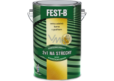 FEST-B S2141, antikorozní nátěr na železo, 0101 světle šedý, 5 kg