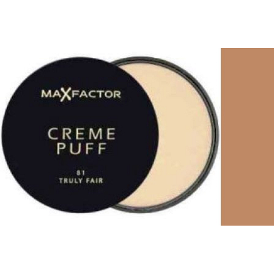 Max Factor Makeup & Puder Creme Puff Nachfüllung 81 Wirklich Fair 21 g
