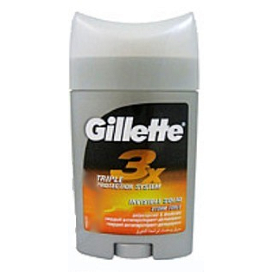 Gillette 3x System Storm Force Antitranspirant Deodorant Stick für Männer 70 ml