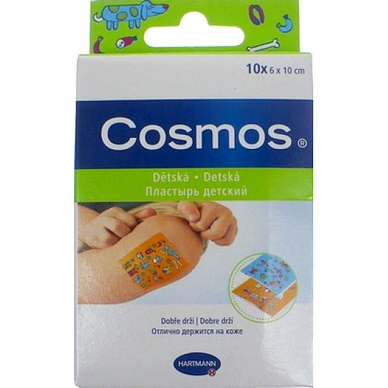 Cosmos Kids Wasserdichter Aufnäher mit Kindermotiven 6 x 10 cm 10 Stück
