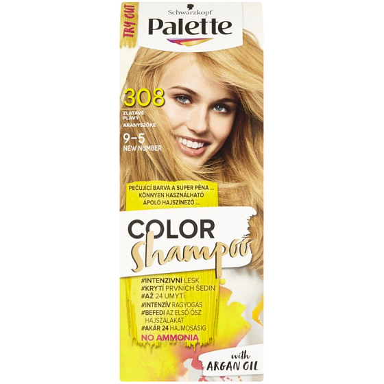 Schwarzkopf Palette Farbton Haarfarbe 308 - Goldenes Kitz