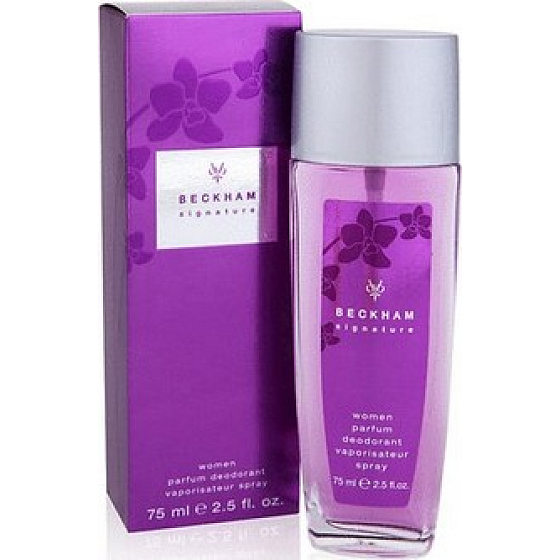 David Beckham Unterschrift für ihr parfümiertes Deodorantglas für Frauen 75 ml