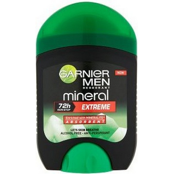 Garnier Men Mineral Extreme Antitranspirant Deodorant Stick für Männer 40 ml