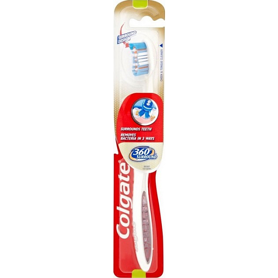 Colgate 360 ° Surround Weiche weiche Zahnbürste 1 Stück