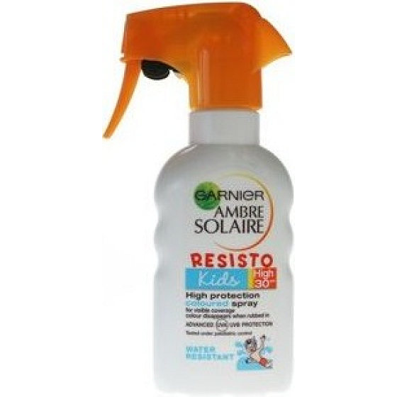 Garnier Ambre Solaire Resisto LSF30 Sonnenschutzspray für Kinder 200 ml