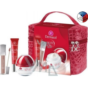 Dermacol Creme 50 ml + Augen- und Lippencreme 15 ml + Glanz 6 ml + Hülle, Kosmetikset