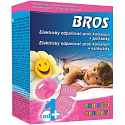 Bros Electric Mückenschutzverdampfer + Ersatzkissen für Kinder 10 Stück
