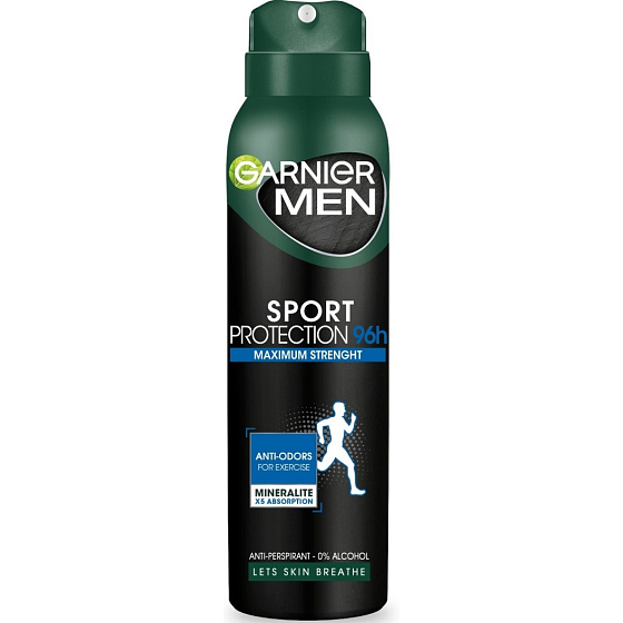 Garnier Men Mineral Sport Protection Deodorant Spray für Männer 150 ml
