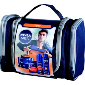 Nivea Men Sport Lotion Rasiergel 200 ml + nach dem Rasieren Wasser 100 ml + Shampoo 250 ml Kosmetikset