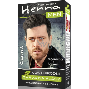 Henna Men Haarfarbe für Männer schwarz 33 g