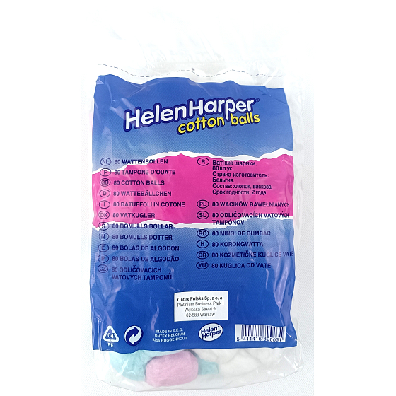 Helen Harper Make-up Baumwollrollen 80 Stück
