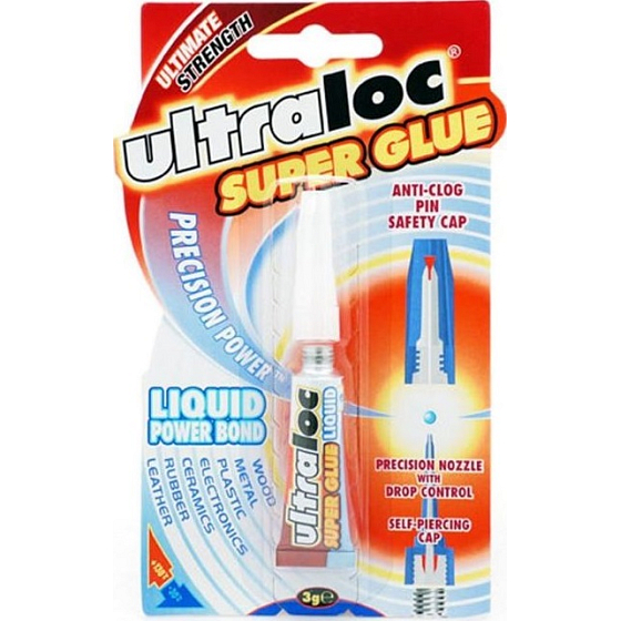 Ultraloc Super Glue Ultimate Strength Sekundenkleber 3 g