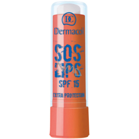 Dermacol SOS Lips Extra Protection LSF15 Lippenbalsam Schokolade 3,5 ml
