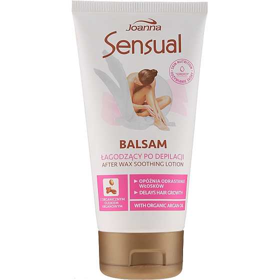 Joanna Sensual Beruhigendes Gel nach Enthaarung mit Arganöl 150 g