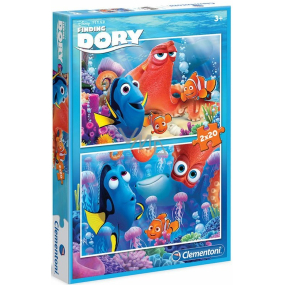 Clementoni Puzzle Finding Dory 2 x 20 Teile, empfohlen ab 3 Jahren Clementoni Puzzle Finding Dory 2 x 20 Teile, empfohlen ab 3 Jahren