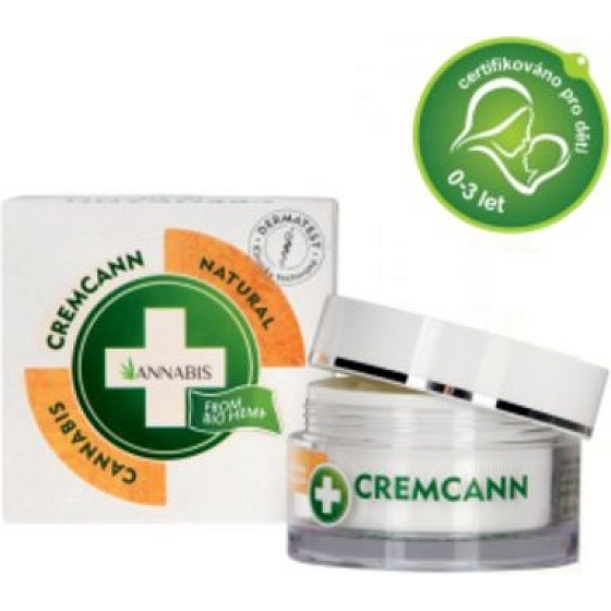 Annabis Cremcann Omega 3-6 natürliche entgiftende Hautcreme 50 ml