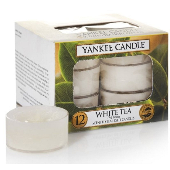 Yankee Candle White Tea 9,8 g 12 Stück