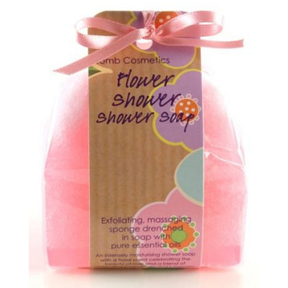 Bomb Cosmetics Flowers - Blumendusche Duschmassageseife 140 g