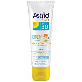 Astrid Sun Baby OF30 Sonnenschutz für Gesicht und Körper 75 ml Astrid Sun Baby OF30 Sonnenschutz für Gesicht und Körper 75 ml