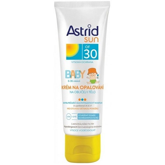 Astrid Sun Baby OF30 Sonnenschutz für Gesicht und Körper 75 ml