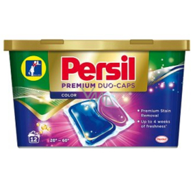 Persil Duo-Caps Color Premium Kapseln zum Waschen farbiger Wäsche 12 Dosen à 300 g