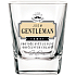 Nekupto League of Real Gentlemen Whiskyglas Ich bin ein Gentleman, weil die Welt voller gewöhnlicher Leute ist, 200 ml