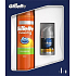 Gillette Fusion5 Ultra Sensitive 200 ml Herrenrasiergel + Für 3in1 50 ml Herren-Aftershave-Balsam