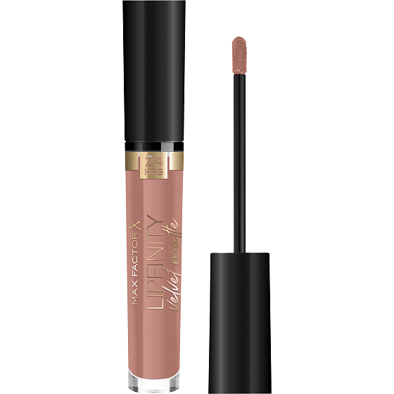 Max Factor Lipfinity Velvet Matte Lipstick flüssiger matter Lippenstift 040 Luxe Nude 4 ml