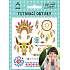Arch Tattoo Aufkleber mit einem Zertifikat für Kinder Indianer