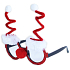 Weihnachtsmann Weihnachtsbrille