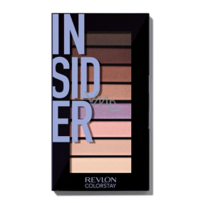 Revlon Looks Book Palette langlebiger hochpigmentierter Lidschatten 940 Insider 3,4 g