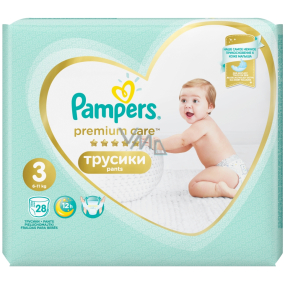 Pampers Premium Care Größe 3, 6-11 kg Windelhöschen 28 Stück