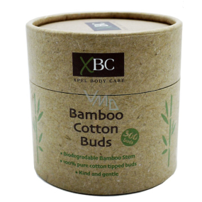 Xbc Bamboo Eco hygienische Bambusstöcke mit einem Kopf aus 100% reiner Baumwolle 300 Stück