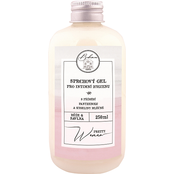 Bohemia Gifts Pretty Woman Duschgel für die Intimhygiene mit Panthenol und Milchsäure 250 ml