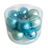 Flaschen Glas Türkis Set 2 cm, 12 Stück