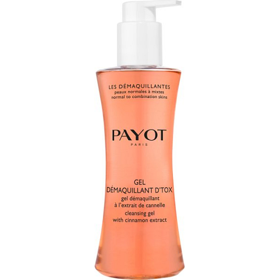 Payot Les Demaquillantes Gel Démaquillant D’tox schäumendes Reinigungsgel mit Zimt-Extrakten 200 ml