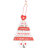 Albi Baumschmuck aus Holz Für ein frohes Weihnachtsfest 13 cm
