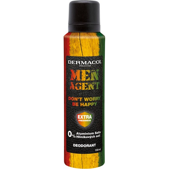 Dermacol Men Agent Don't Worry Be Happy Deodorant Spray für Männer 150 ml